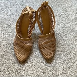 Bottega Veneta Tan Heels